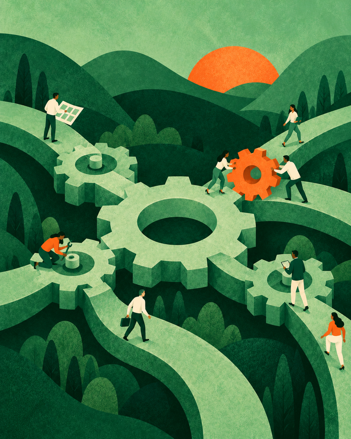 The next 90 days illustration